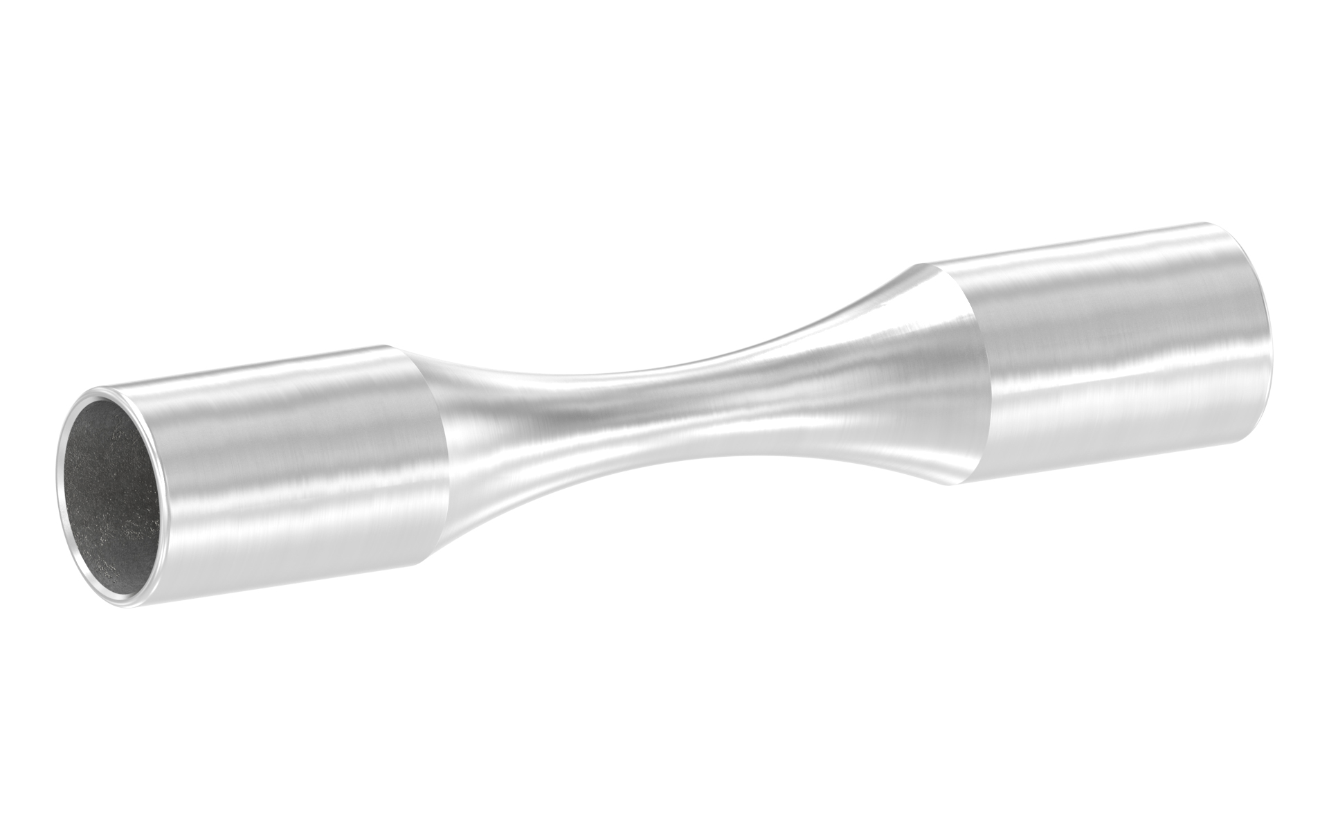 Bar connector to bend d=12mm AISI 304 satin finish