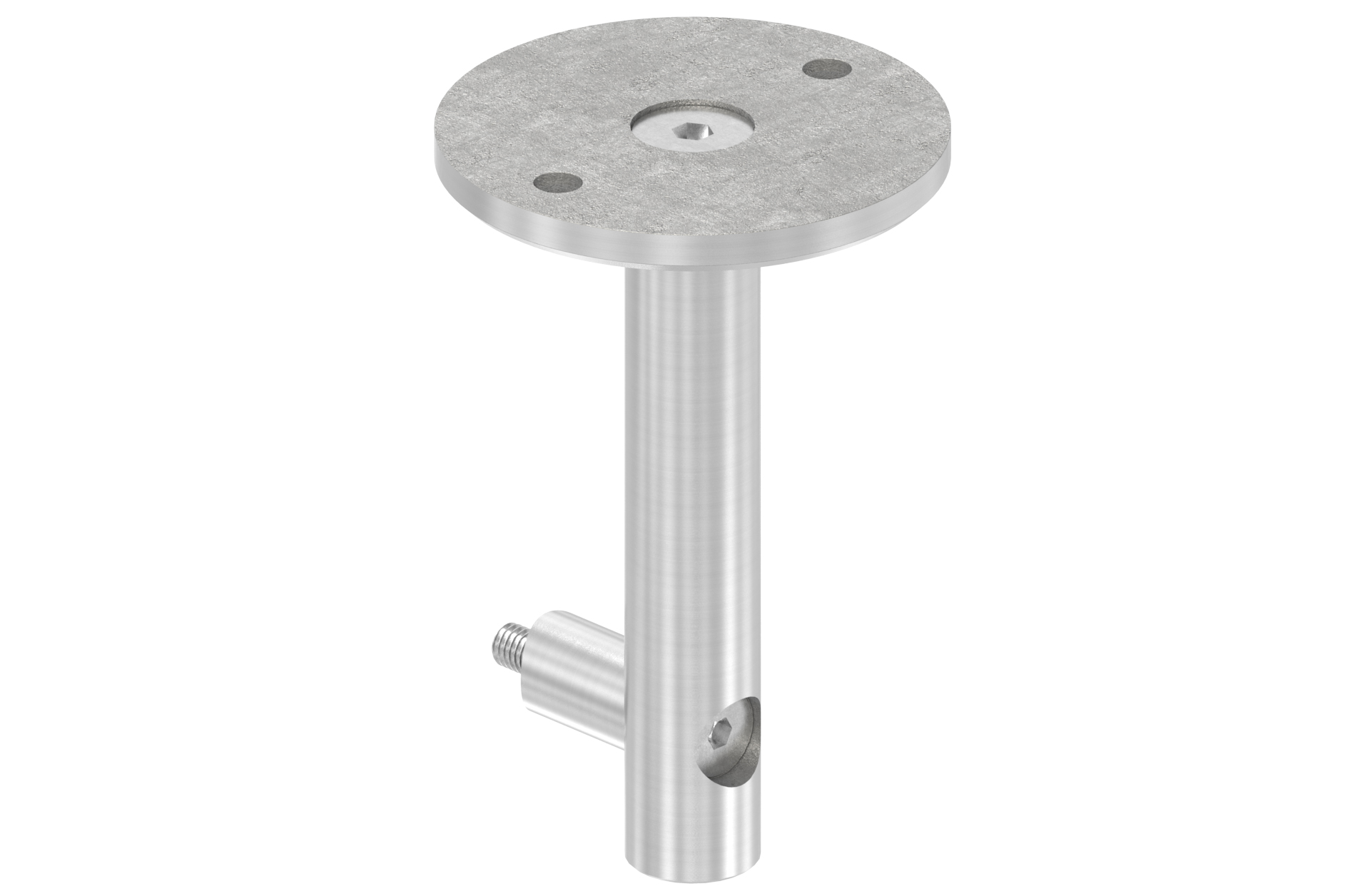 Ceiling bar holder AISI 304 satin finish