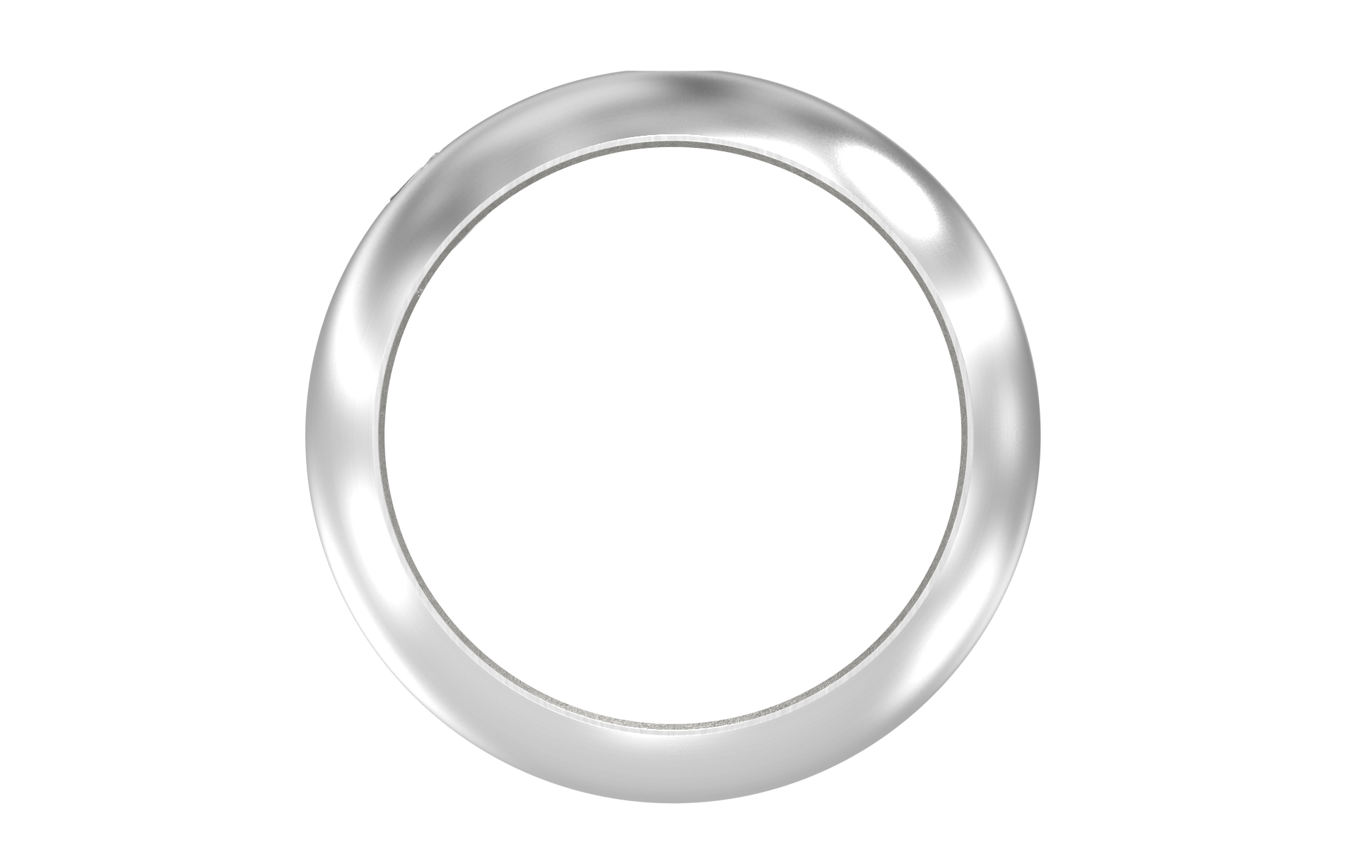 Spherical ring 54x30mm for handrail holder for tube d=42,4mm AISI 304 satin finish