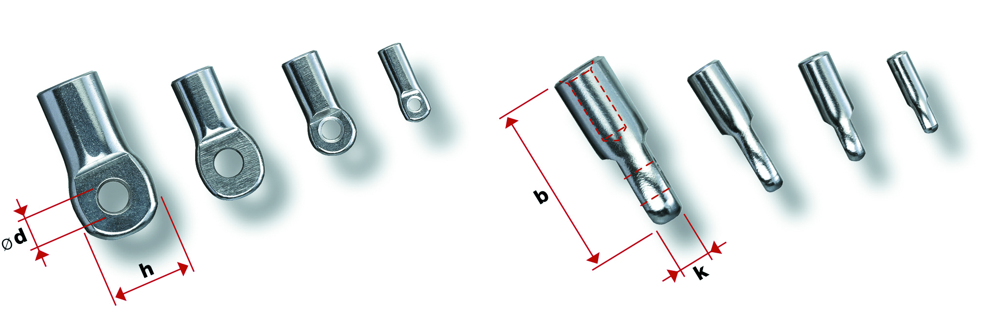 Öse Webnet für 2 Seile d=1,5mm AISI 316